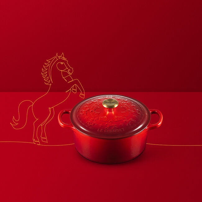 Lunar New Year Round Dutch Oven, view 3